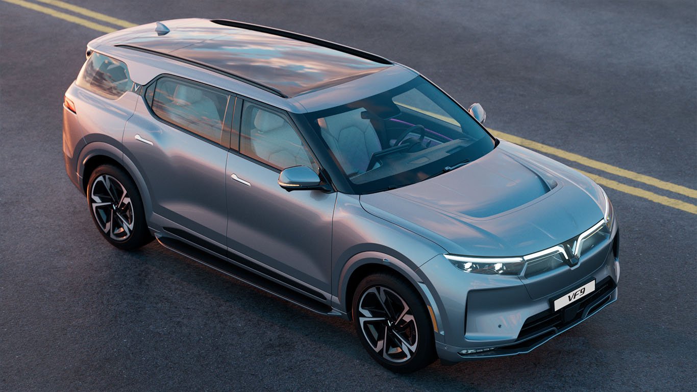 VinFast VF9 – SUV điện hạng E cao cấp của VinFast - Ảnh 2