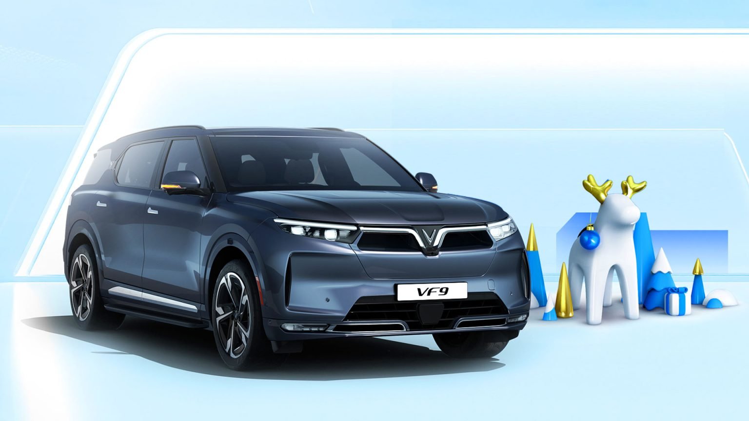 VinFast VF9 – SUV điện hạng E cao cấp của VinFast - Ảnh 6